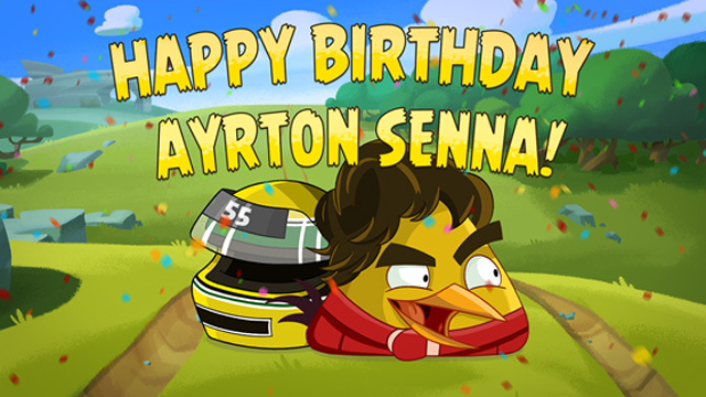 Angry Birds Go!-Ayrton Senna