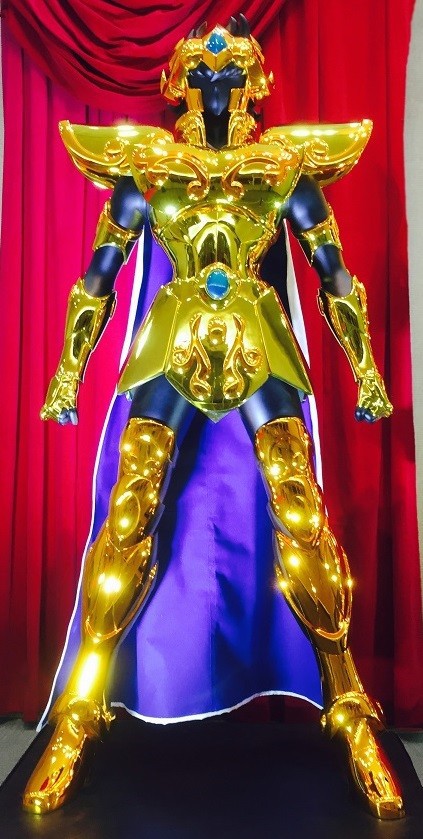 Saint Seiya terá armaduras de Ouro-Exposição (1)
